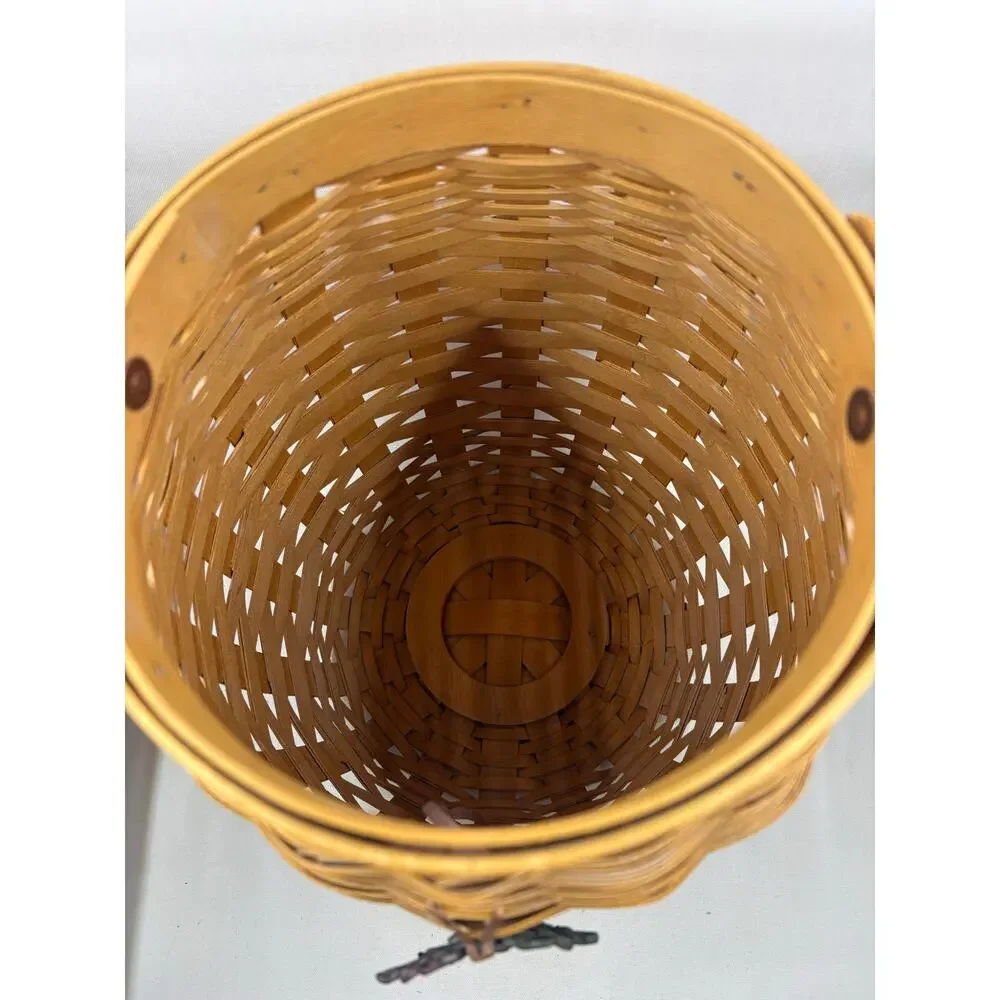 Vtg Longaberger 2000 October Fields Basket